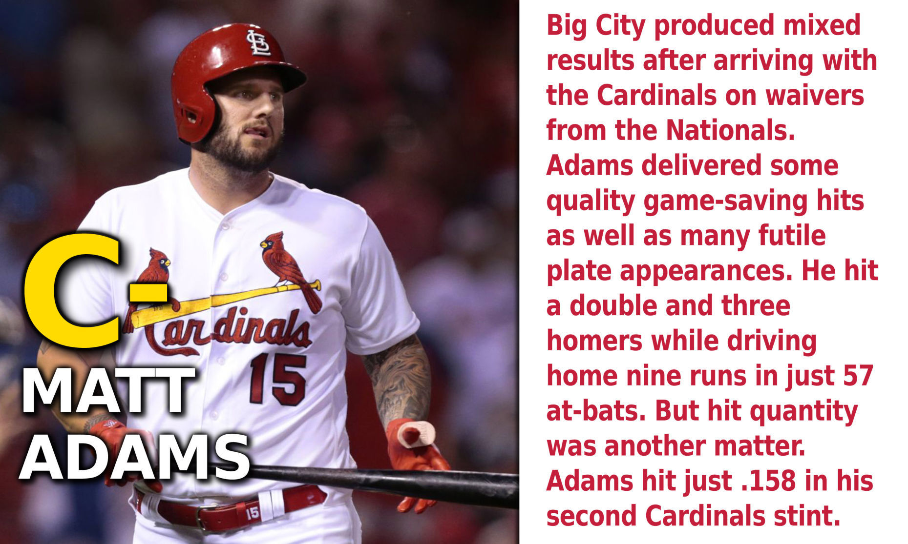 Infield: Matt Adams